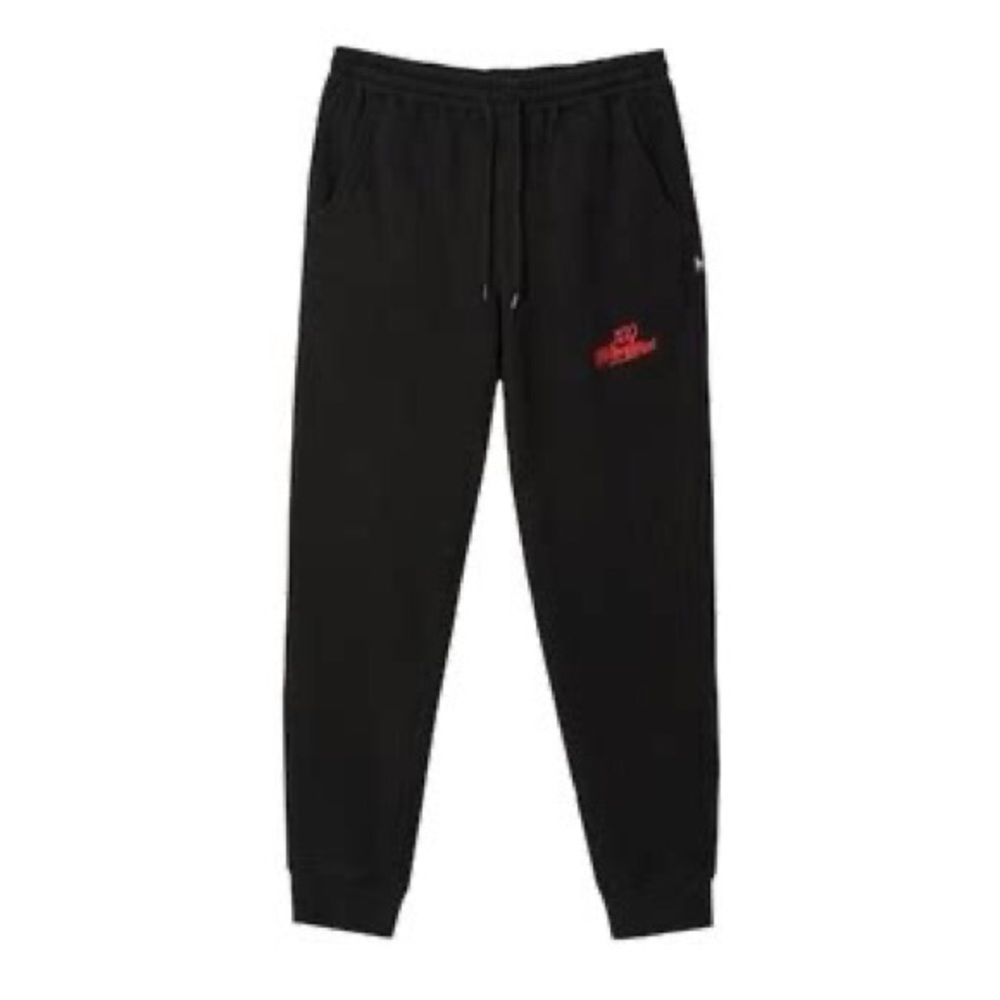 100 Thieves Jam Sweatpant Jogger Black Red 2XL